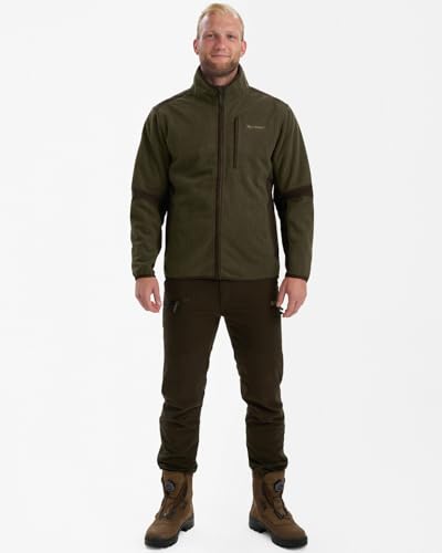 Deerhunter Wildhüter Bonded Fleece Jacke - Graphite Grün