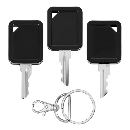 Golf Cart Replacement Key 1A 1B 1C, Compatible with Club Car DS and Precedent Golf Carts, Replaces 101974701 105068002 105068003, 3 Pack