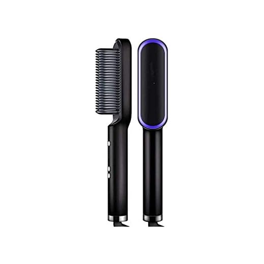 DJDLLZY Anti-static Hair Comb elektrostatisk kamma rätare hår curlers curler wand styling verktyg rak hår kam hår pinne flicka automatisk splint dualuse artefakt lata ägg rulla lite elektrisk rulle