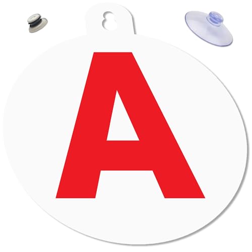 MIX WIT Disque A Jeune CONDUCTEUR | Module Fixe et Ventouse | Anti VOL & UV | Surface REFLECHISSANTE Nuit | INDEFORMABLE | Homologue &Oslash; 15 CM | Flexibilit&eacute; d &rsquo;Utilisation | Marque Francaise