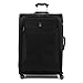 Travelpro Tourlite Softside 29-Inch, Large Checked Expandable Luggage with 4 Spinner Wheels, Lightweight Suitcase, Black