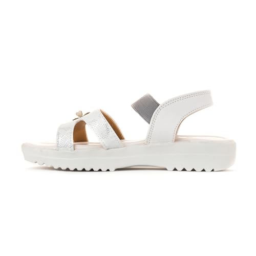 Image of Khadim's Adrianna Flat Platform Slingback Sandal for Girls (4.5-12 yrs)