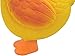 Latex Squeaky Duck Dog Toy, Screaming Rubber Colored Duck Toy for Small and Medium Sized Dogs with Reinforced Neck (8 Inch,Yellow)