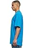 Urban Classics Men's Oversized Short Sleeves T-Shirt with Dropped Shoulders, 100 percentage Jersey Cotton, Turquoise, XL #3