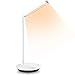 Produktbild Schreibtischlampe, LED Schreibtischlampe mit Ein Klick Steuerung, 3 Farbmodi & Versprich das Dimmen, 360 Grad Drehbarer Memory Funktion Tischleuchte für Lesen, Büro und Haus Weiß