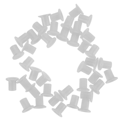 GALPADA 50pcs Replacement Side Plugs: for Roller Skates Plastic Bearing Spacers Durable and Universal Inline Skate Accessories with Convenient Design