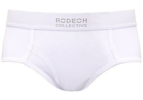 RODEOH Classic Packer Brief Underwear - White - FTM Transgender (S = 30-32)