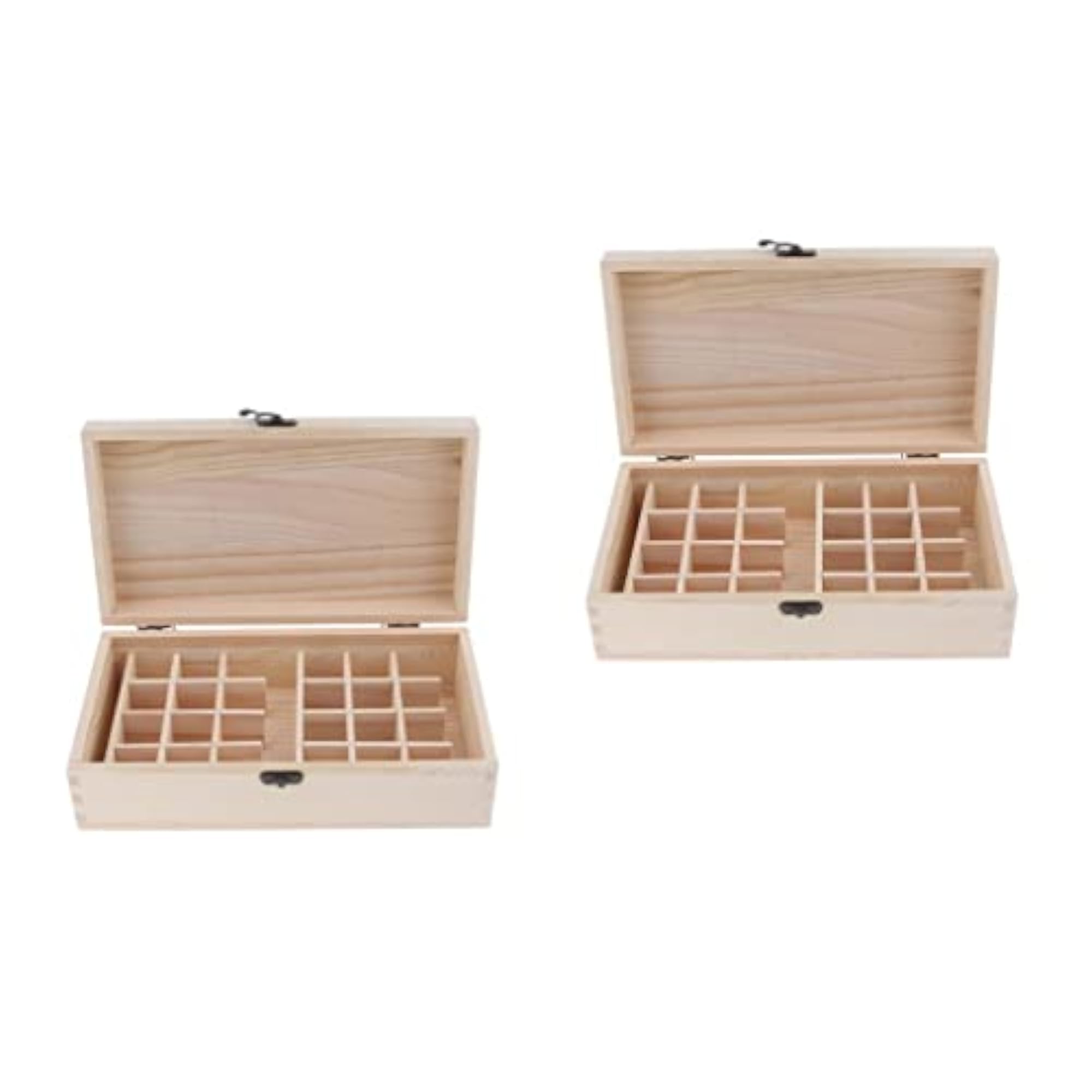 25 Slot Wooden Essential Oils Storage Box Organizer