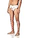 Forum Novelties Men's Novelty Candy Cane Stud Undies, Multi, One Size