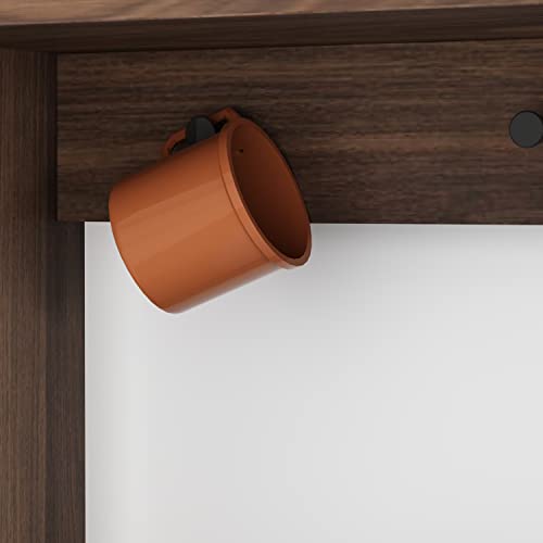 Aiegle Kitchen Pantry Cabinets With Hutch, 63" W Large Storage Cupboard Pantry With 4 Doors, 4 Drawers & Microwave Shelf, Freestanding Kitchen Storage Buffet, Dark Walnut (63" W X 15.7" D X 74.8" H) #TOP6