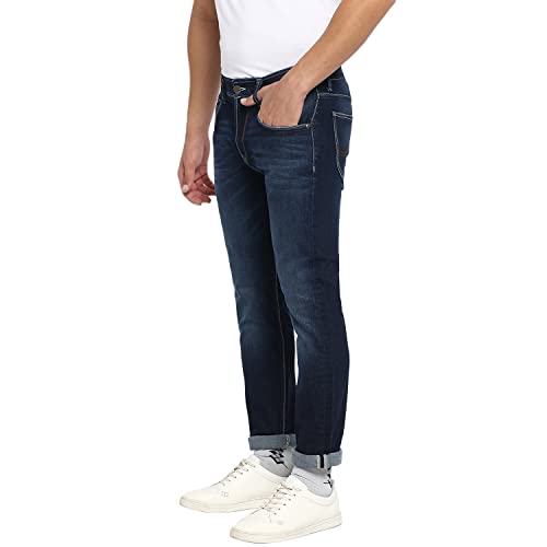 Image of Lee Men's Travis Slim Fit Mid-Rise Jeans