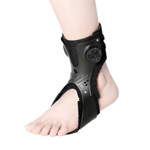 SFKLYU Estabilizador para Pie Caído, Órtesis para Pie Caído AFO, Soporte Ligero para Caminar con Calzado, Ligero e Invisible,A1 Left,XXL