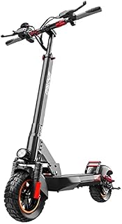Electric Scooter Adult, E Scooter 35 km Long Range, 3 Speed Mode Adjustable,LCD Display Double Braking System,Foldable and Portable