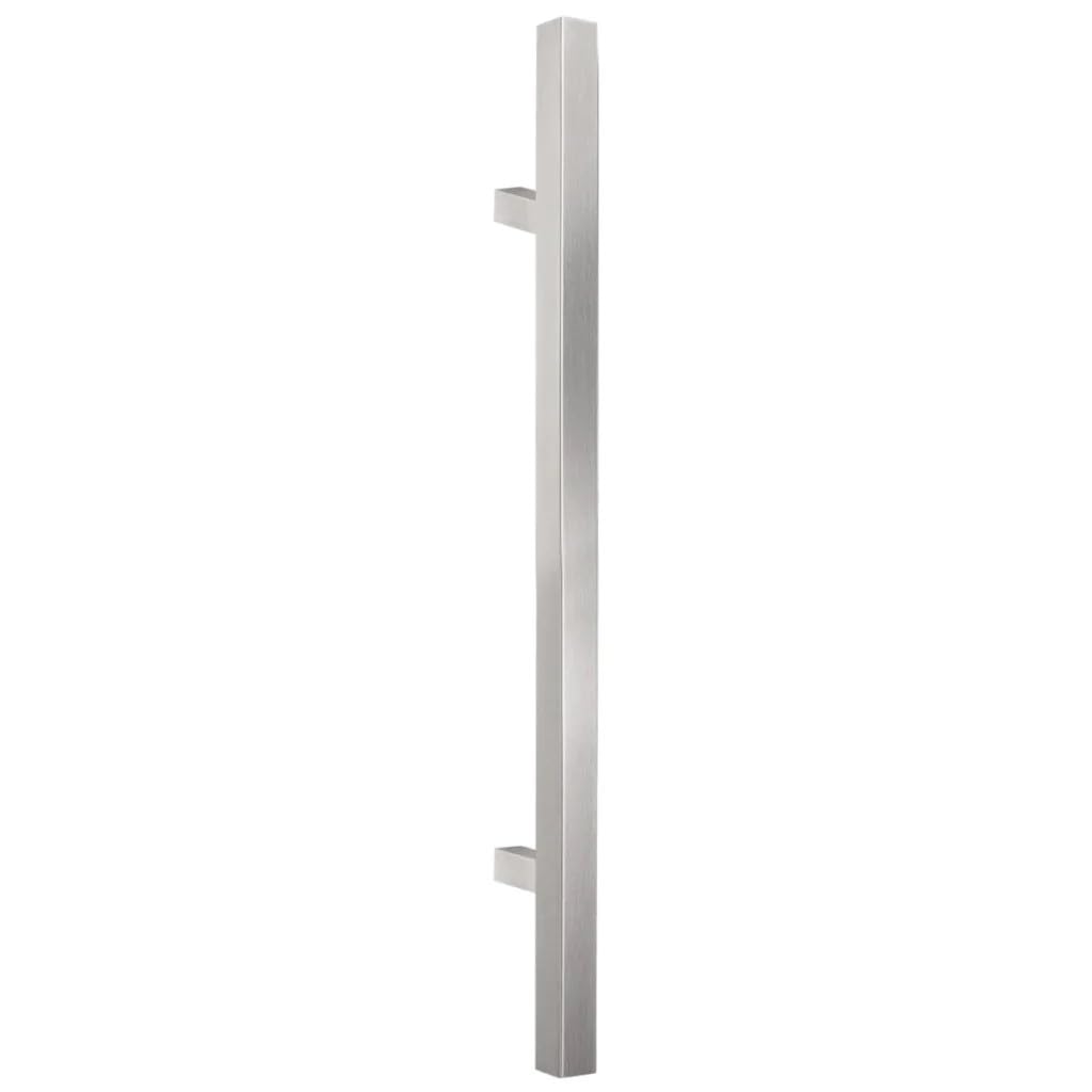 VI.TEL. Maniglione per Porta Portone Liscio dritto In Acciaio Inox Satinato Per Porte Interne Esterne Serramenti E Negozi serie Acciaroli