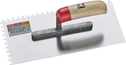 CircumPRO 4333097010000 Glättekelle Zahnung aus Edelstahl, 8 x 8 mm Cover