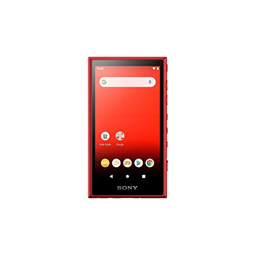 Sony NW-A105 - Reproductor de Audio Walkman (16GB, Hi-Res Audio, Wi-Fi, Bluetooth, Pantalla táctil de 3.6", Android 9.0, S-Master HX, DSEE-HX, USB Tipo C) Rojo - imagen 2