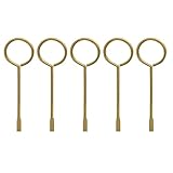 Interior Bedroom & Bathroom Door Emergency Keys Compatible with Kwikset Interior Levers - 5 Pack