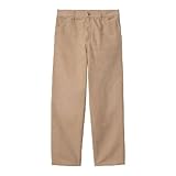 Pantalón Carhartt Beige Single Knee Pant Peanut