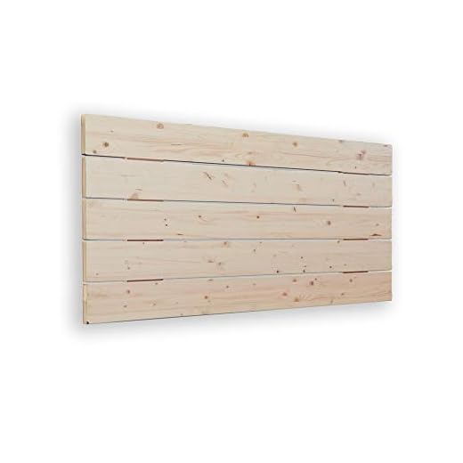 Silcar Home | Cabecero de Madera | Modelo Avenco | Color Blanco | 160 cm | Cabecero Palet | Cabezal Madera | Cabecero Original y Juvenil | Transporte Incluido