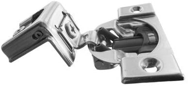 Blum, Compact Blumotion 39C Hinge & Plate, for 1" Overlay, Wraparound, Screw-On, 10-Pack with Screws