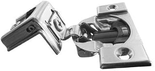 Pro Pack of 10Pcs, Compact Blumotion 39C (New Bmn) Hinge & Plate, For 1-1/2" Overlay, Wraparound, Screw-On