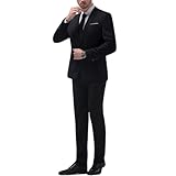 Men's Premium Groom Suit - Solid Blazer Trousers | Business Wedding
