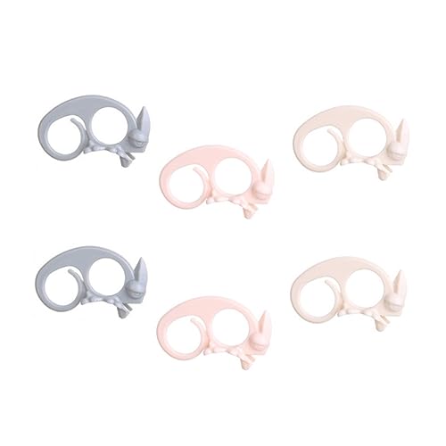 Cabilock Sbucciatore d'Arancia in ABS 6 Pezzi Apriscatole per Frutta Utensili per e Amici