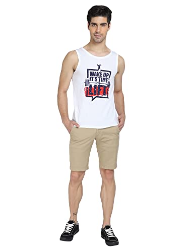 Image of DYCA Mens Printed Sleeveless T-Shirts Pack of 1