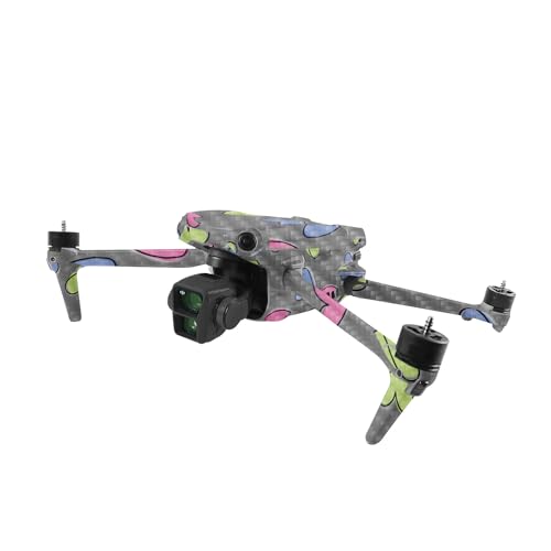 Image of MightySkins Carbon Fiber Skin Compatible with DJI Air 3 - Girly | Protective, Durable Textured Carbon Fiber Finish | Easy to Apply, Remove, and Change Styles