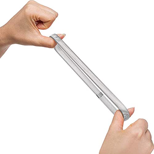 EliteKoopers Porte-jarretelles réglables en métal antidérapant extensible pour homme et femme (1 paire) Cover