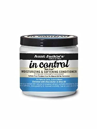 Aunt Jackie's in control crème de soin anti-gonflement cheveux rebelles