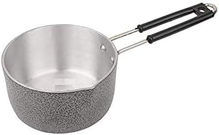 Aluminium Saucepan, Tea Pan 2 Litre - Black