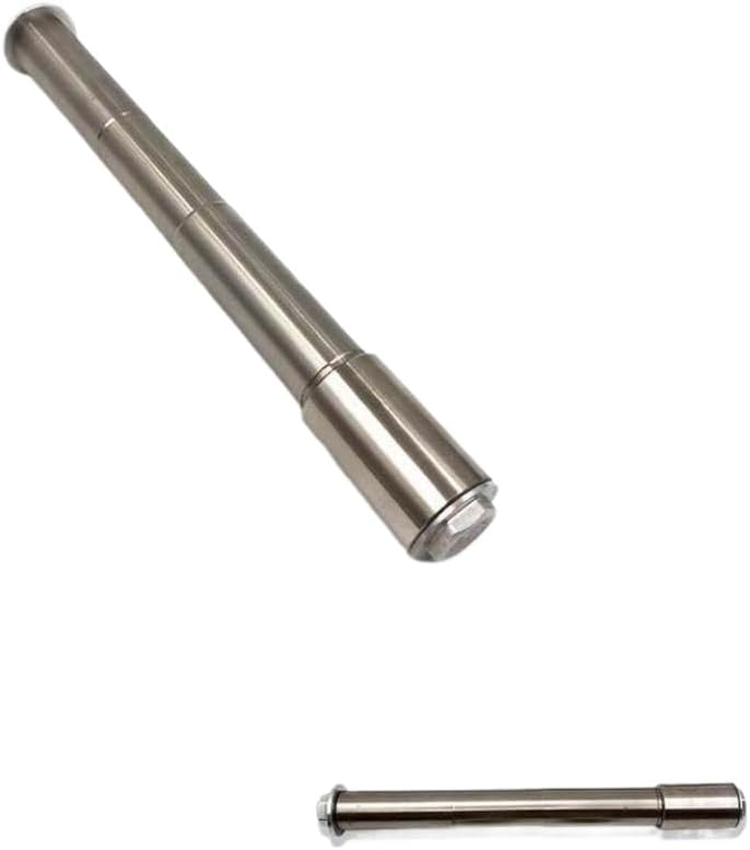 Front Wheel Axle Hub Shaft Pivot With Nut Compatible With EXC EXCF SXF250 XCF350 FC450 TC250 MC125 EX250F