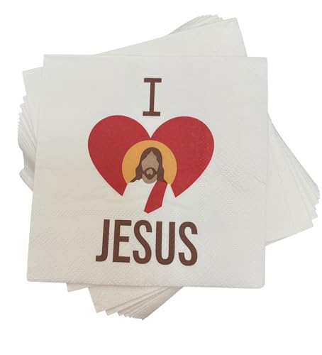 Keeks & Co I Love Jesus Napkins