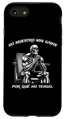 Calacas Chidas Gym | Mexican Sayings Funny Sarcasm Slang �X�}�z�P�[�X iPhone SE (2020) / 7 / 8 �p