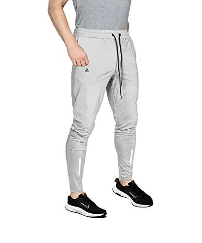 Image of AVOLT Men Slim Fit Lycra Blend Track Pants