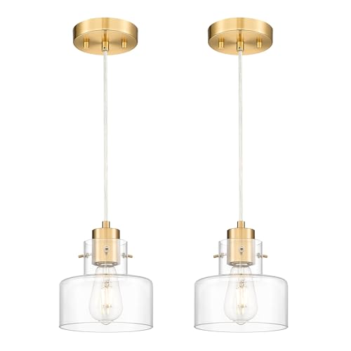 Metwet 2 Pack Pendant Lights Kitchen Island cover