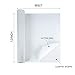 HTVVETUR Glitter White Heat Transfer Vinyl - 12
