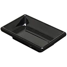 Thunder Group Classic black melamine dinnerware collection 2 oz, 3 3/4" x 2 1/2" sauce dish, in dozen