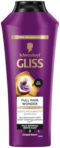 Gliss Full Hair Wonder Saç Dökülme Karşıtı Şampuan 400 ml — Amazon ürün görseli