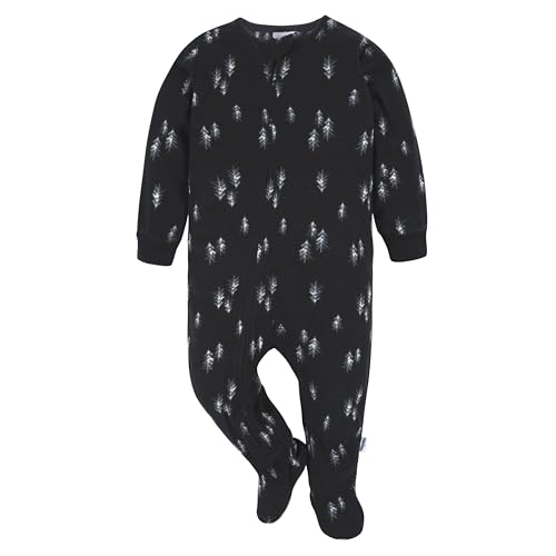 Image of Gerber Baby Boys & Girls 3-Pack Fleece Footed Pajamas