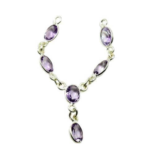 Collier améthyste naturelle argent cadeau idéal anniversaire