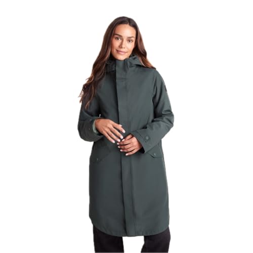 TOG24 Lyra Womens 3in1 Jacket, Waterproof & Windproof Womens Coat with Insulated Inner Layer, Womens Waterproof Parka with Adjustable Features