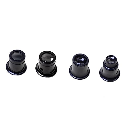 PartyKindom - PartyKindom 4pièce De Précision Grossissement Pour Bijoux Et Montres Outil Inspection Optique Transparent