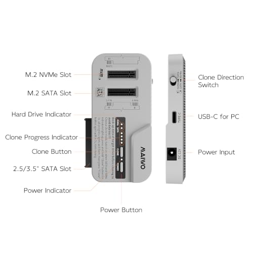 Adaptador de lector M.2 SSD para recuperar datos de discos duros rotos o antiguos 6