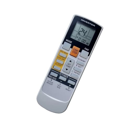 TNNBNT Mando a Distancia for Aire Acondicionado General Fujitsu AR-RAH1E AR-RAE4E AR-RAE7E AR-RAH2E AR-RAE3E