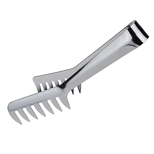 1 pz Silicone pinze per alimenti pinze da cucina in acciaio inox