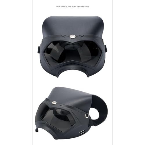 Lunettes pour chien avec casque antichoc aux finitions soignées - 8