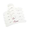 Emily Rose 18 Inch Doll Clothes Hangers 5-Pack White Wooden | Closet Organizer Compatible with American Girl and Our Generation Doll Clothing | 18 Wardrobe Furniture Accessories | USA Brand