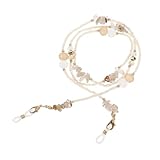 BESPORTBLE Cadena para Gafas Cuentas Duraderas y Soporte Anticaída, Ligera y Fácil de Transportar para Mujer en Exteriores